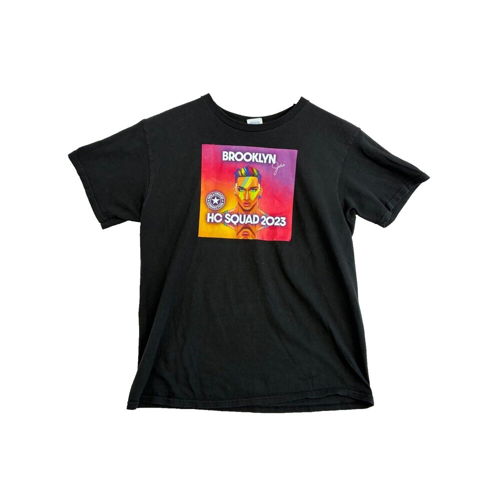 Brooklyn Jai HC Squad 2023 Graphic T Shirt Youth XL Black Hollywood Connection